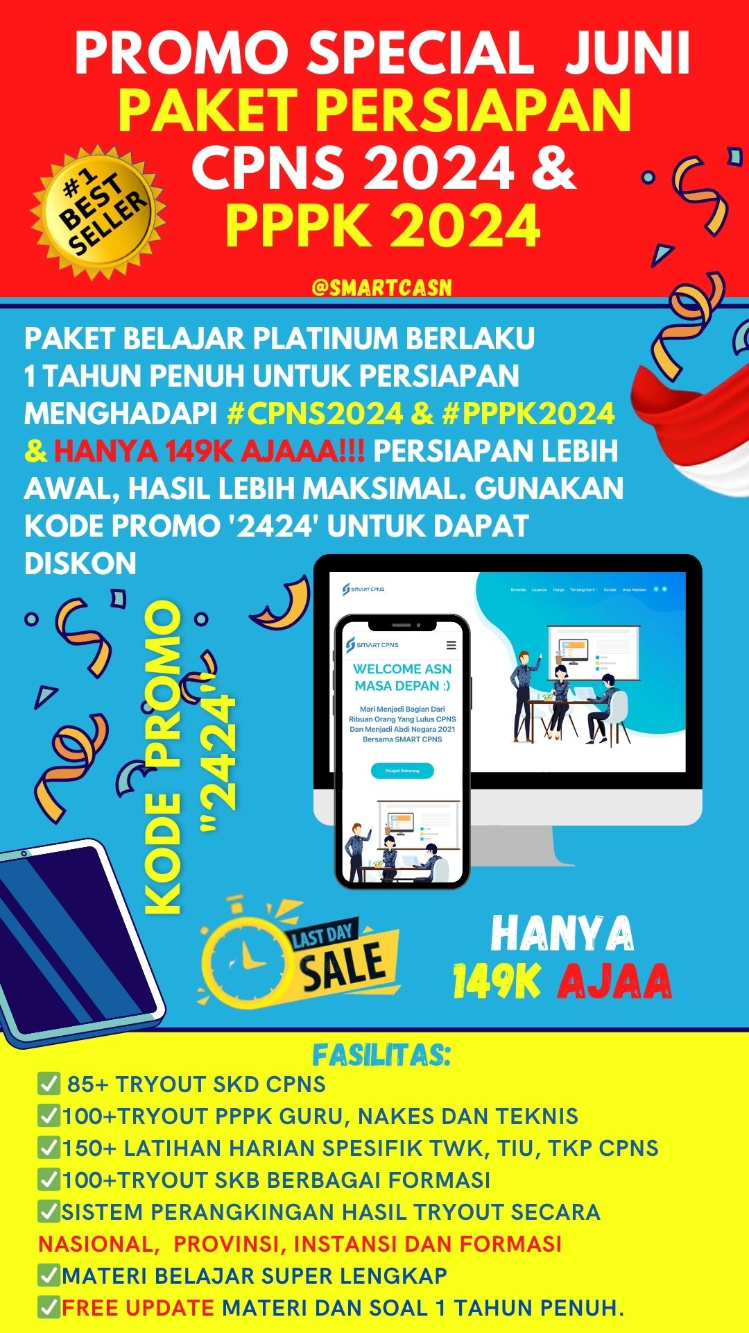 PROMO BIMBEL SMART CASN 2024